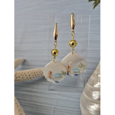 Earrings Beach Day