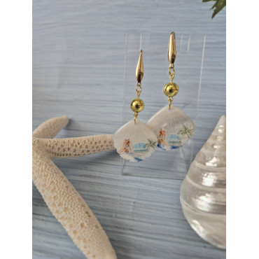 Earrings Beach Day