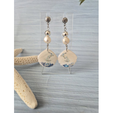 Earrings Sea View