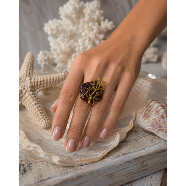 Ring Red Coral