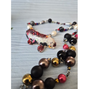 Necklace Koi Fish Dark