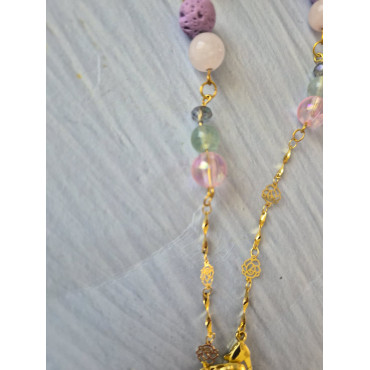 Necklace Koi Fisk PInk