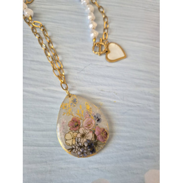 Necklace Flower Garden 