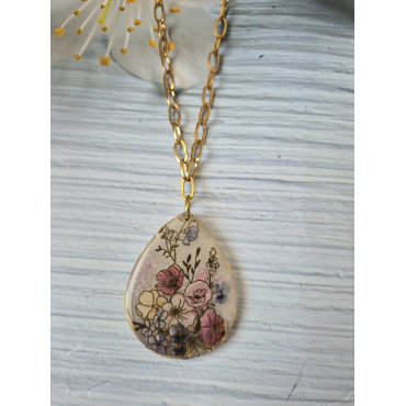 Necklace Flower Garden 