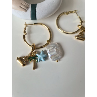 Earrings Hoops Summer